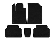 Citroen C-5 2001–2008 Textiele automatten Deluxe (Zwart) foto 1