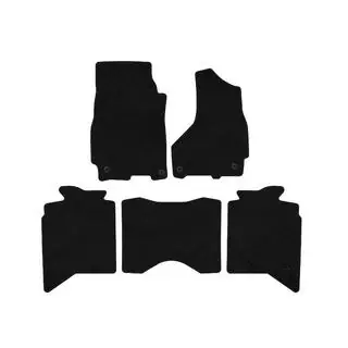 Textiele automatten Deluxe (2013+, 5-zits, zwart) Dodge RAM (DS/DJ/D2) 2009–2024 foto 1