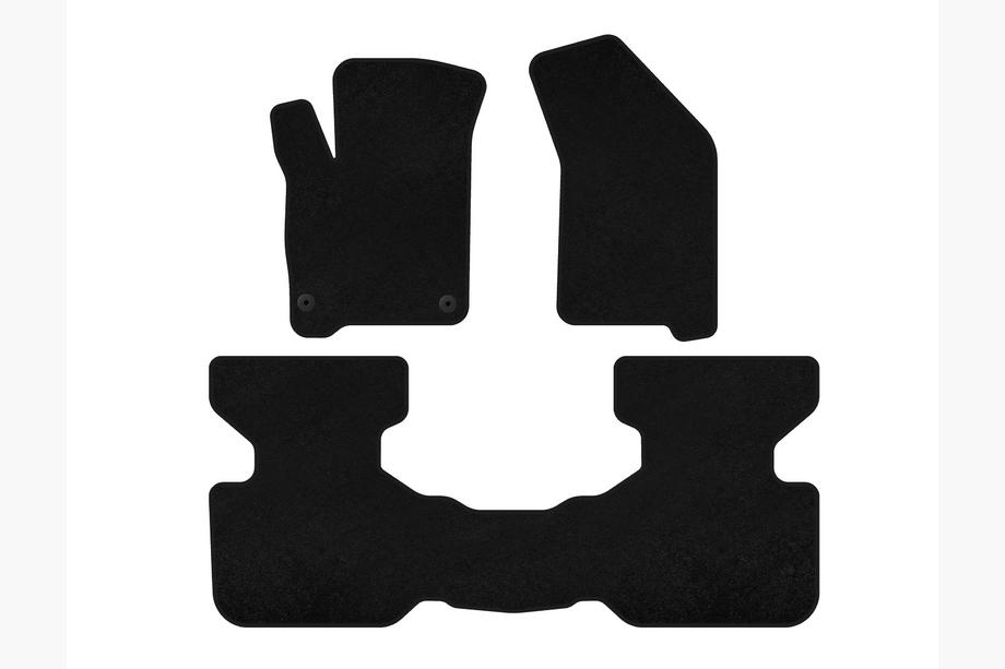 Fiat Freemont 2011–2016 Deluxe textiele automatten voor het interieur (2011-2016, zwart) Image