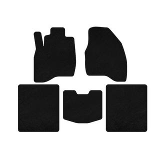 Deluxe textiele automatten (2015-2019, 5-zits, zwart) foto 1
