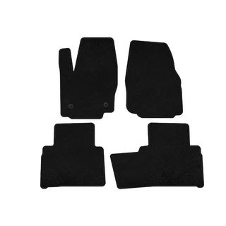 Deluxe textiele vloermatten (2 rijen, zwart) foto 1