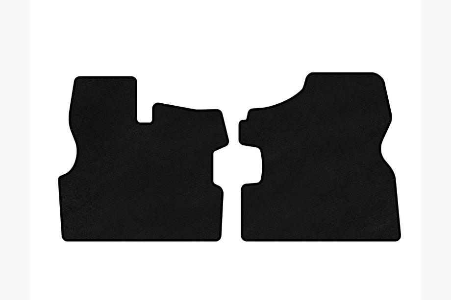 Ford Transit 1991–2000 Textiele automatten Deluxe (Zwart) Image