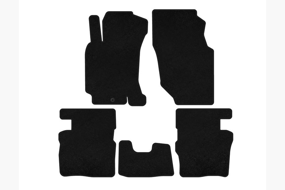 Honda HR-V 1998–2006 Stoffen automatten Deluxe (5-deurs, zwart) Image