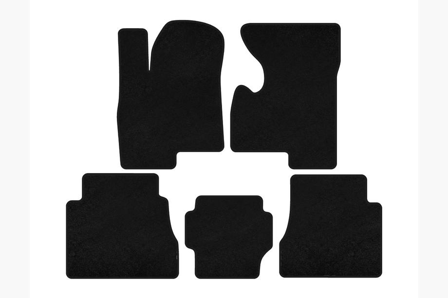 Hummer H2 2002–2009 Textiele automatten Deluxe (Zwart) Image