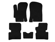 Hyundai Accent 2006–2010 Textiele automatten Deluxe (SD, zwart) foto 1