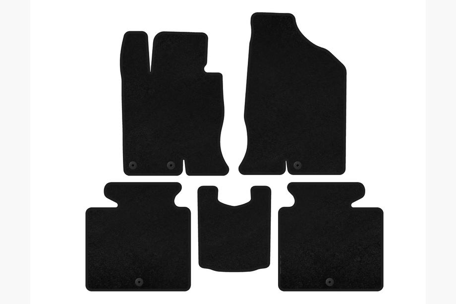 Hyundai Grandeur 2011–2017 Textiele automatten Deluxe (SD, benzine, zwart) Image