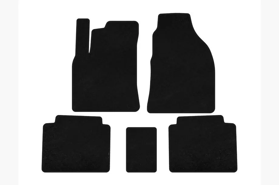 Hyundai Matrix 2001–2010 Textiele automatten Deluxe (Zwart) Image