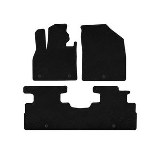 Deluxe textiele automatten (2 rijen, 7-zits, zwart) foto 1