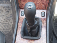 Mercedes E-сlass W124 1984–1997 Leren pookhoes met pookknop foto 5