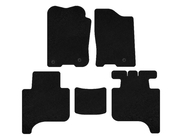 Infiniti QX56 2004–2010 Deluxe textiel automatten (2 rijen, 2004-2008, Zwart) foto 1