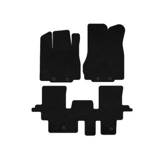 Deluxe textiel automatten (2 rijen, zwart) foto 1