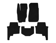Jeep Commander 2005–2010 Textiele automatten Deluxe (Zwart) foto 1