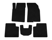 Kia Opirus 2003–2010 Textiele automatten Deluxe (Zwart) foto 1