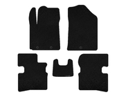 Kia Picanto 2004–2011 Textiele automatten Deluxe (2009-2011, HB, zwart) foto 1