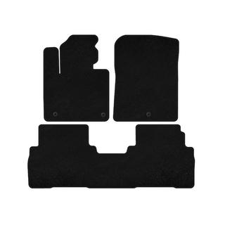 Textielen matten Deluxe (2 rijen, 7-zits, zwart) foto 1
