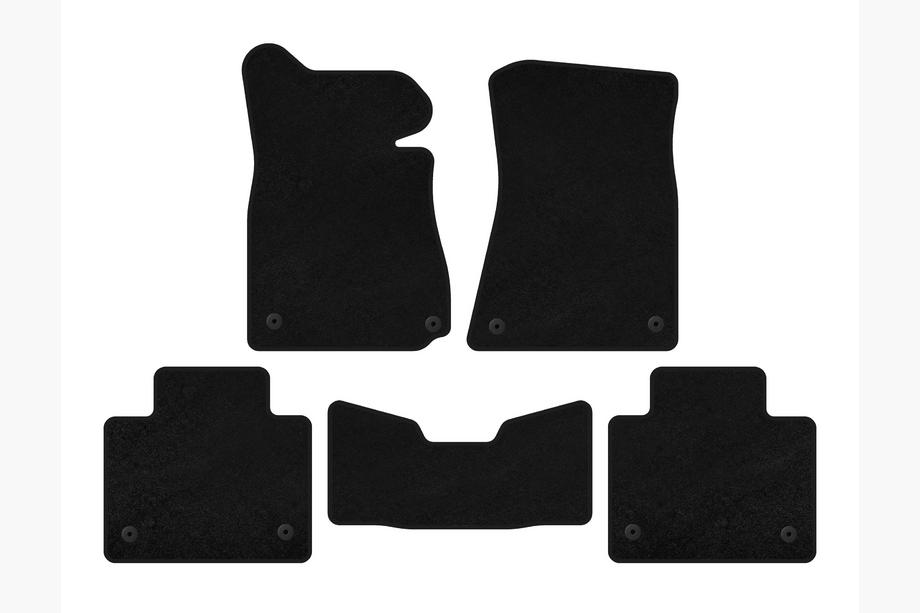 Lexus GS 2011–2020 Deluxe textiele automatten (2011-2015, SD, 2WD, zwart) Image