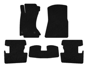 Lexus IS 2005–2013 Deluxe textiel automatten (4WD, SD, zwart) foto 1