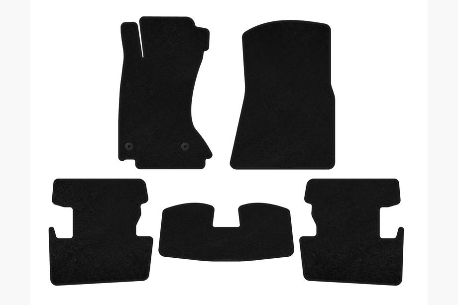 Lexus IS 2005–2013 Deluxe textiel automatten (4WD, SD, zwart) Image