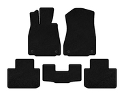 Lexus IS 2013– Textiele automatten Deluxe (2WD, zwart) foto 1