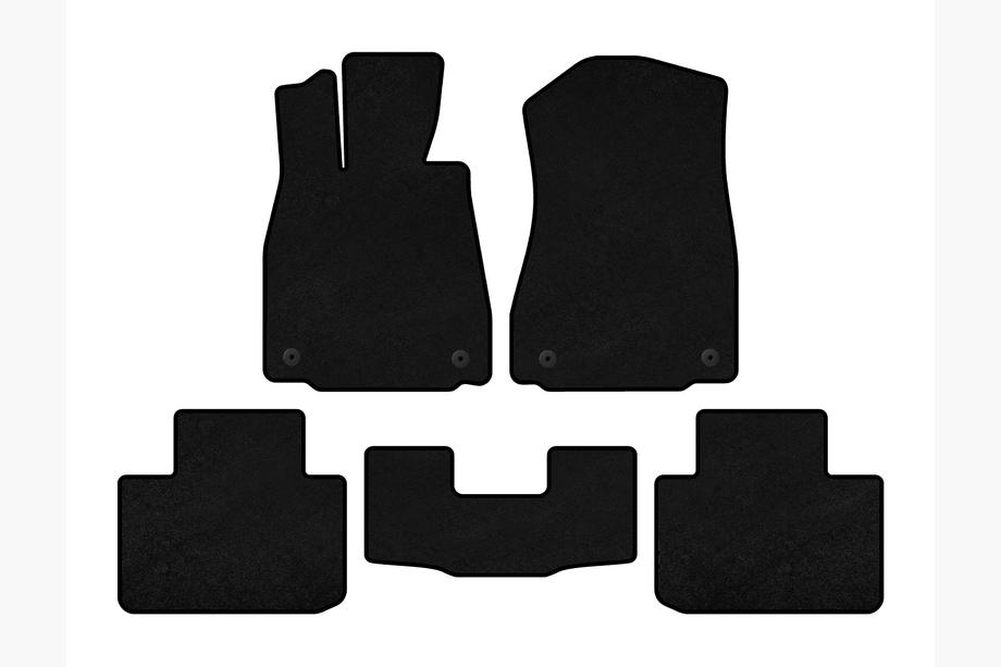 Lexus IS 2013– Textiele automatten Deluxe (2WD, zwart) Image