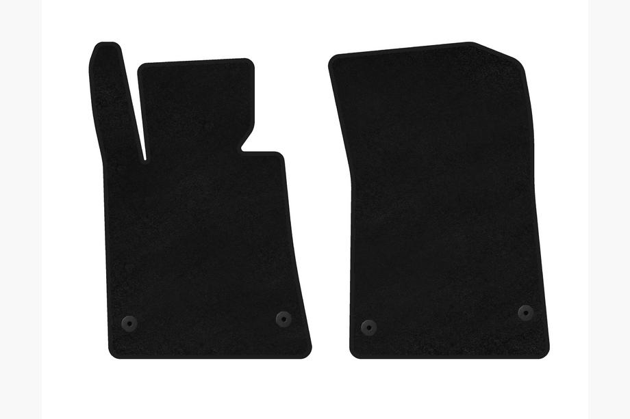 Mercedes SLK R172 2011–2016 Textiel automatten Deluxe (Roadster, zwart) Image