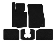 Mini Cooper F55/56/57 2014–2023 Textiel automatten Deluxe (voor S F55, 5-deurs, zwart) foto 1