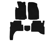 Mitsubishi Pajero Sport 1996–2007 Textiele automatten Deluxe (Zwart) foto 1