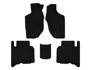 Opel Frontera 1998–2003 Stoffen automatten Deluxe (5-deurs, zwart) foto 1