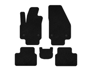Opel Meriva 2010–2017 Textiele automatten Deluxe (Zwart) foto 1