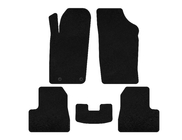 Peugeot 206 1998–2024 Deluxe textielen automatten (2009-2013, Zwart) foto 1