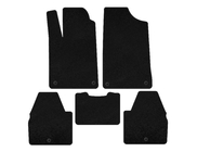 Peugeot 607 1999–2010 Textiele automatten Deluxe (SD, zwart) foto 1
