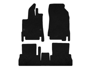 Peugeot Partner/Rifter 2019– Deluxe textielen automatten (7-zits/lange wielbasis, zwart) foto 1