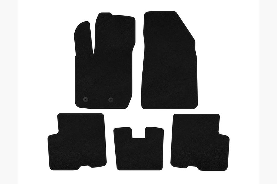 Renault Arkana 2019– Deluxe textiele automatten (voorwielaandrijving, zwart) Image
