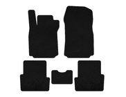Renault Modus 2005–2012 Textiele automatten Deluxe (Zwart) foto 1