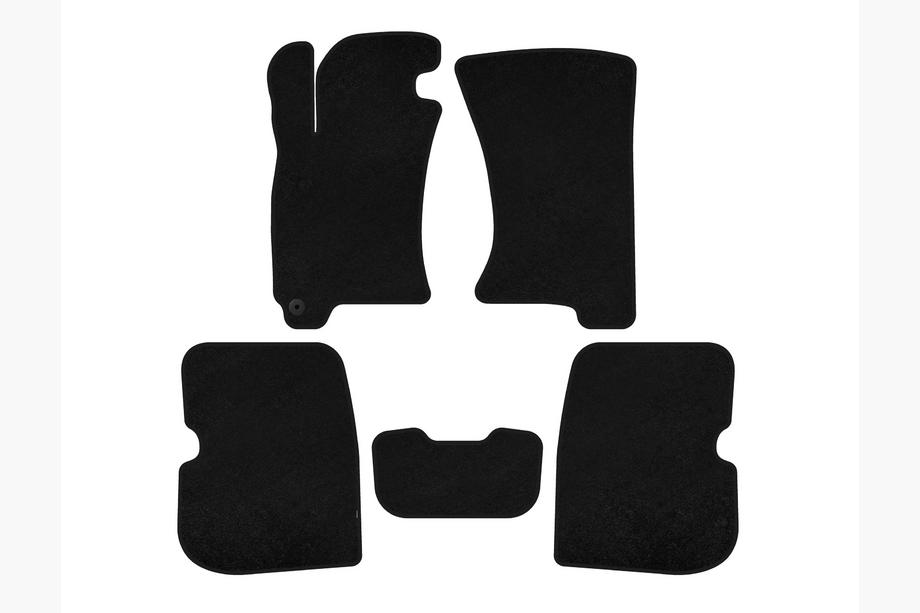 Subaru Forester 1997–2002 Textiele automatten Deluxe (Zwart) Image