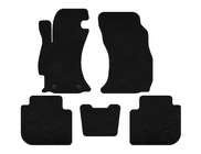 Subaru Forester 2013–2018 Deluxe stoffen automatten (2013-2017, zwart) foto 1