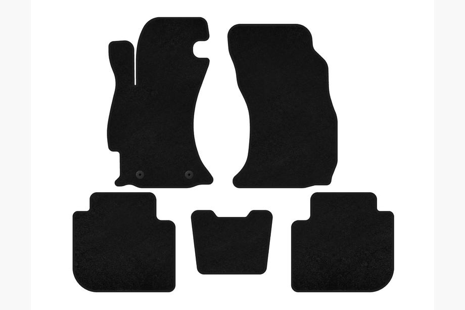 Subaru Forester 2013–2018 Deluxe stoffen automatten (2013-2017, zwart) Image