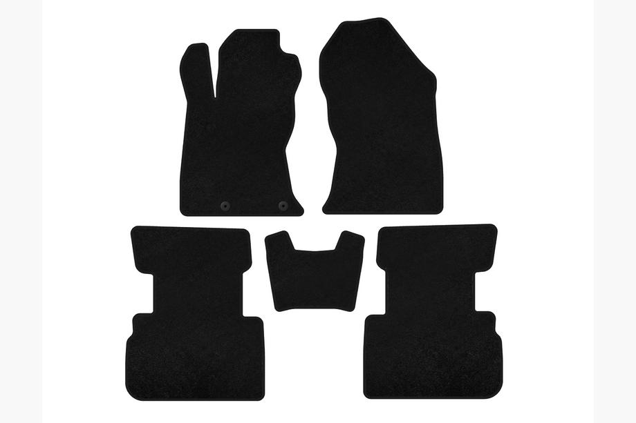 Subaru Forester 2018–2024 Textiele automatten Deluxe (Zwart) Image