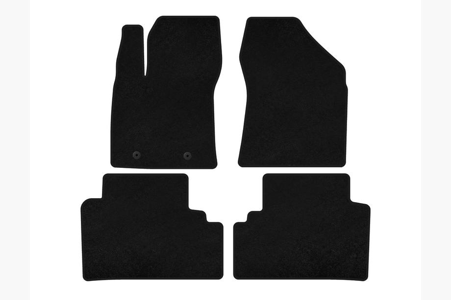 Toyota Avensis 2009–2018 Textiele automatten Deluxe (SD, zwart) Image