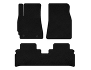 Toyota Highlander 2000–2008 Textiele automatten Deluxe (Zwart) foto 1