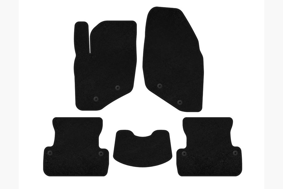 Volvo S60 2000–2009 Textiele automatten Deluxe (SD, zwart) Image