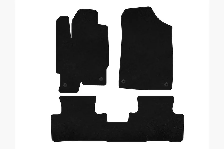 Acura RDX 2006–2012 Textiele automatten Deluxe (Zwart) Image