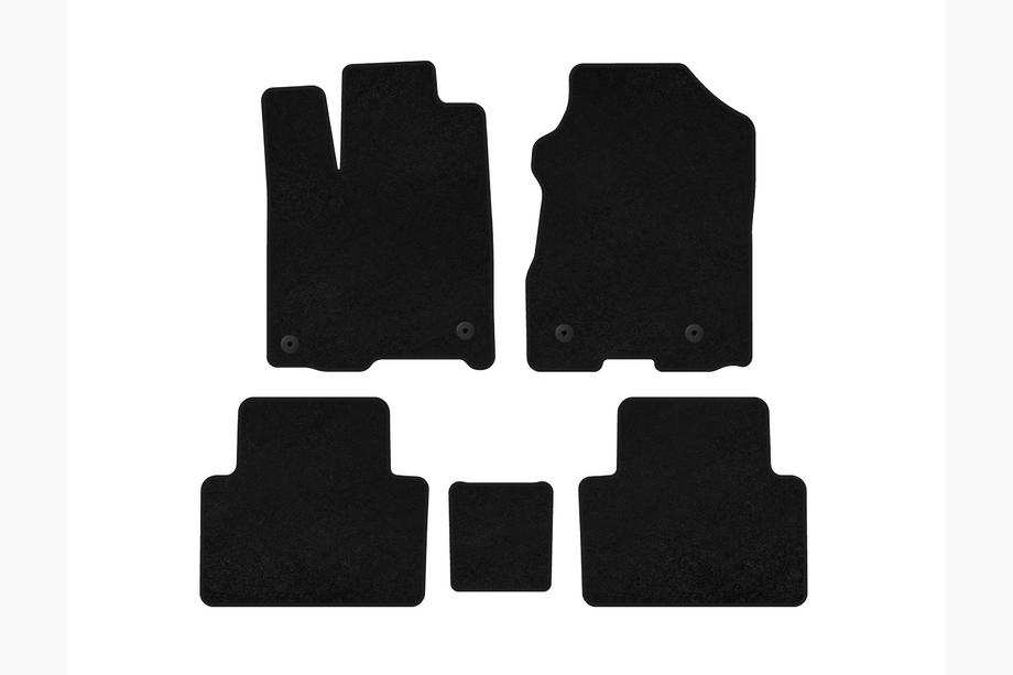 Acura RDX 2012–2018 Textiele automatten Deluxe (Zwart) Image
