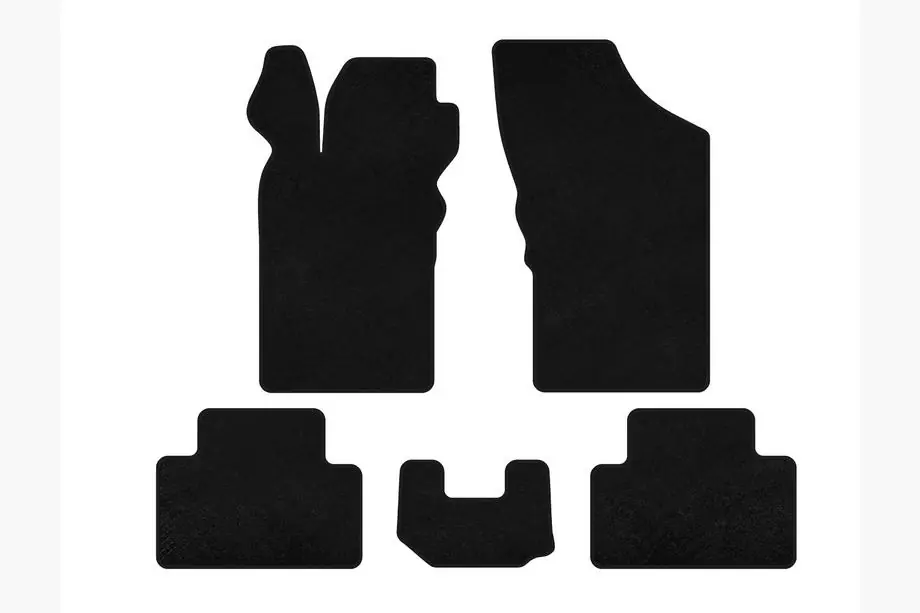 Alfa Romeo GT 2003–2010 Textiele automatten Deluxe (Zwart) Image