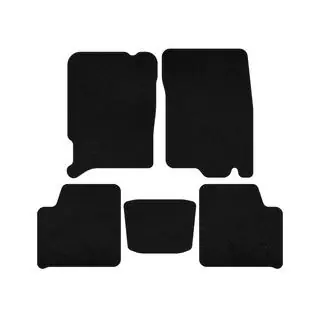 Textiele automatten Deluxe (Zwart)