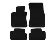 BMW 6-serie E63/E64 2003–2010 Textiele automatten Deluxe (Zwart) foto 1