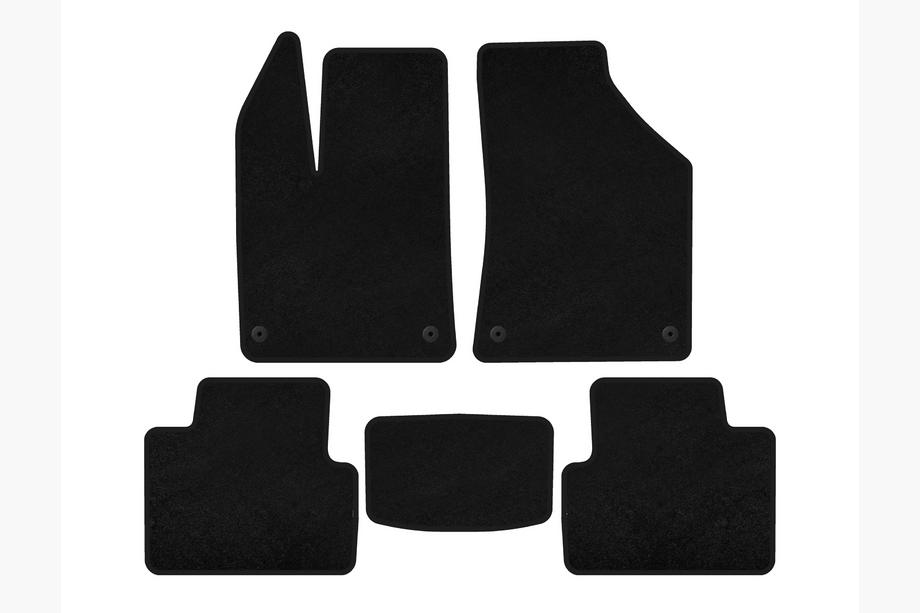 Chrysler 200 I 2010–2014 Textiele automatten Deluxe (Zwart) Image