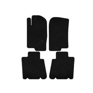 Deluxe textiele vloermatten (2 rijen, zwart) foto 1