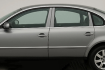 Volkswagen Passat B5 1997–2005 RVS deurstijl sierlijsten (6-delig) foto 1