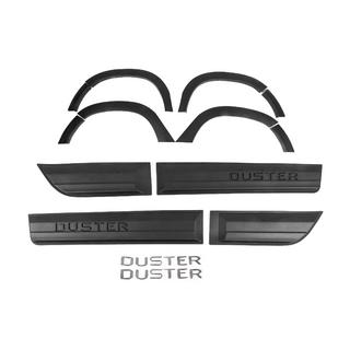Wielkastverbreders met sierlijsten (12 stuks, zwart ABS) Dacia Duster 2018–2024 foto 1